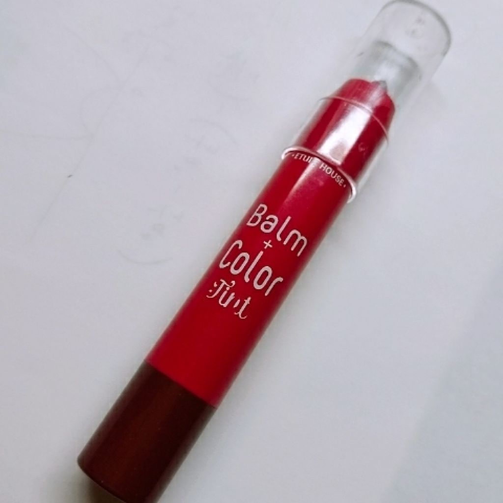 バームカラーティント/ETUDE/リップティントを使ったクチコミ（1枚目）