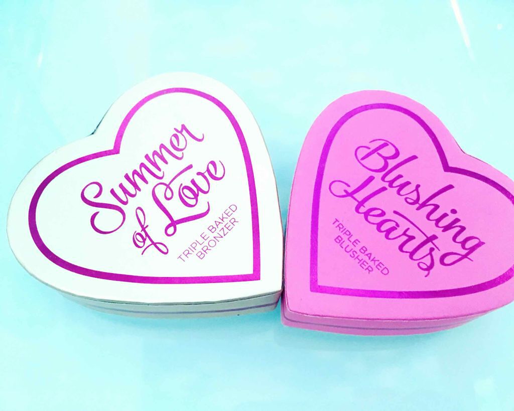 ブラッシング ハート/MAKEUP REVOLUTION/パウダーチークを使ったクチコミ(1枚目)