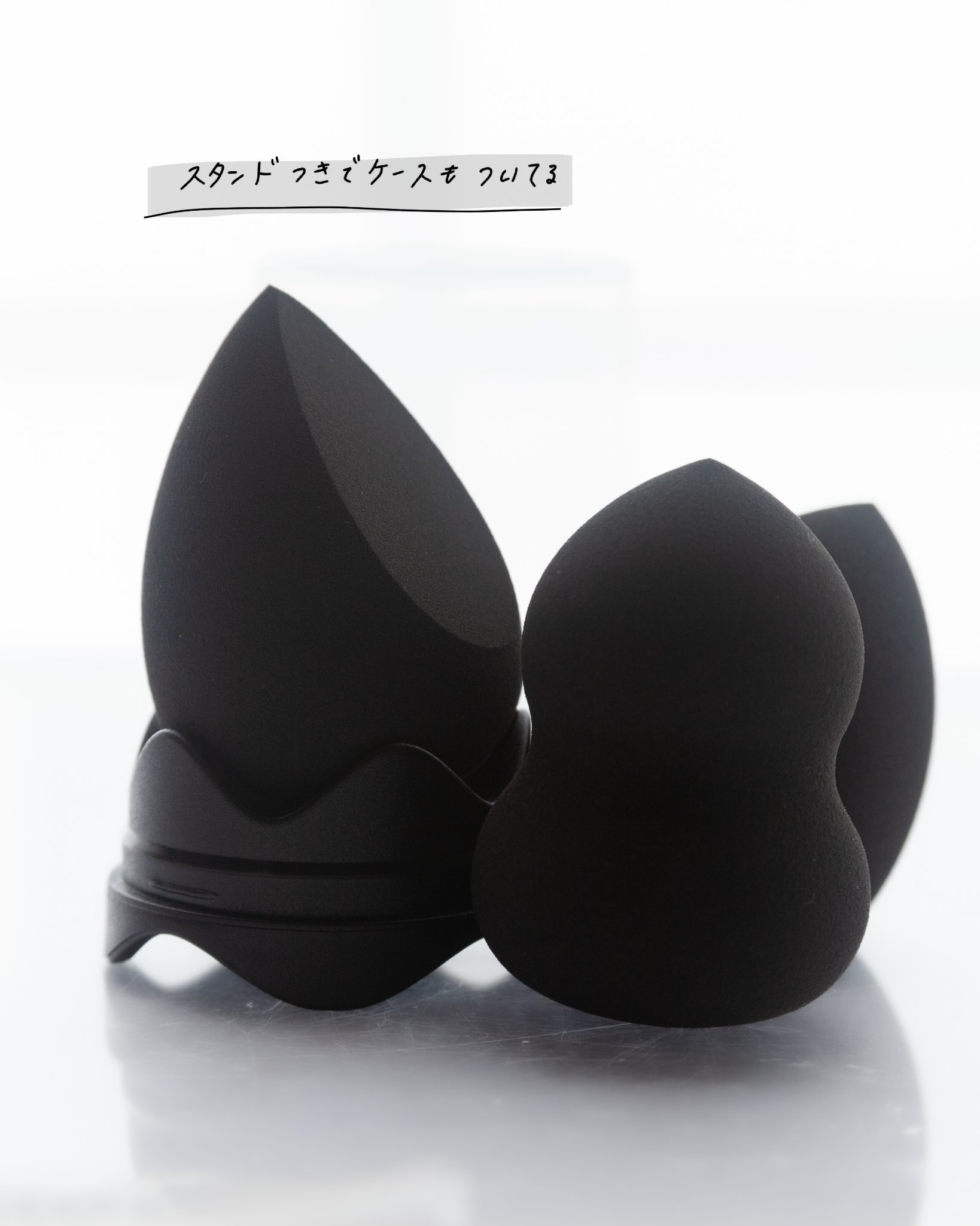 3Dメイクアップスポンジ/エニュー/パフ・スポンジを使ったクチコミ（3枚目）