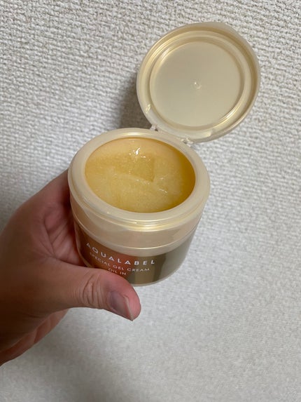 スペシャルジェルクリーム EX (オイルイン)/アクアレーベル/オールインワン化粧品を使ったクチコミ(4枚目)