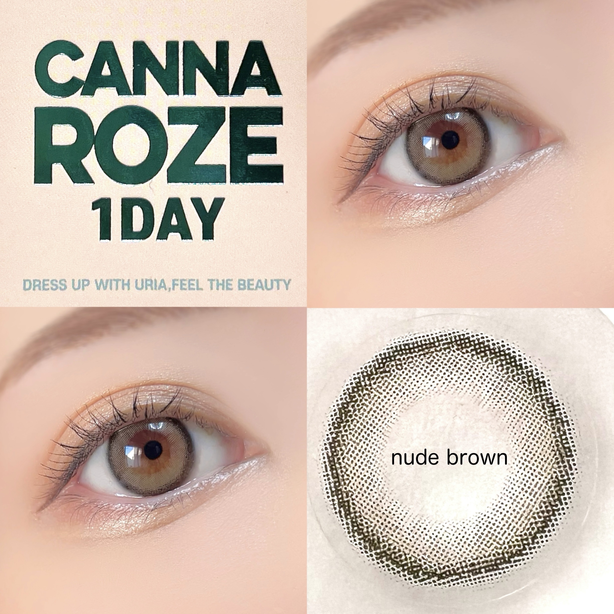 CANNA ROZE 1DAY/URIA i-DOL/ワンデー（１DAY）カラコンを使ったクチコミ（3枚目）