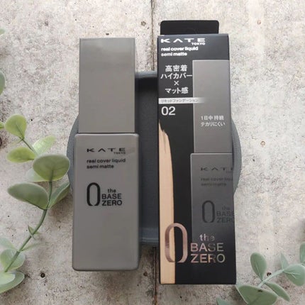 リアルカバーリキッド(セミマット)/KATE/リキッドファンデーションを使ったクチコミ(1枚目)