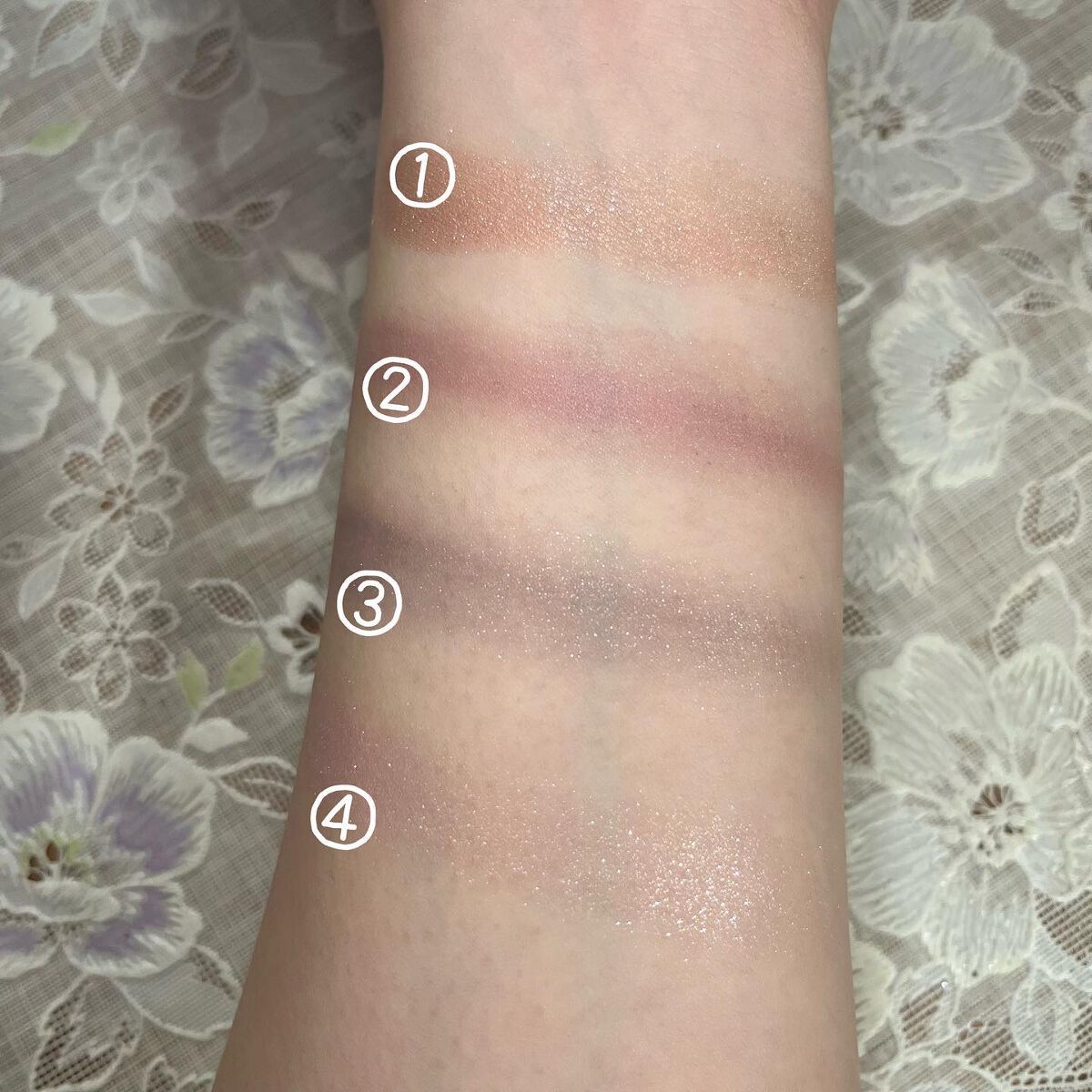 トリプルレシピアイズ/インテグレート/アイシャドウパレットを使ったクチコミ(4枚目)