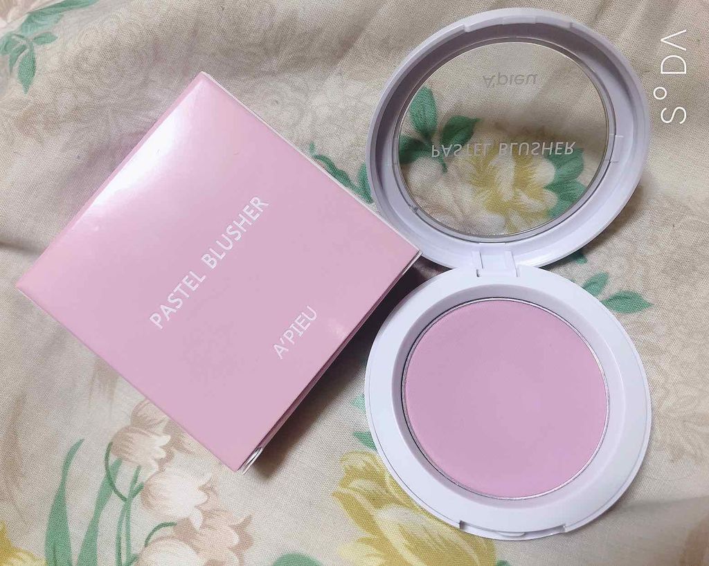 アピュー パステルブラッシャー/A’pieu/パウダーチークを使ったクチコミ(1枚目)