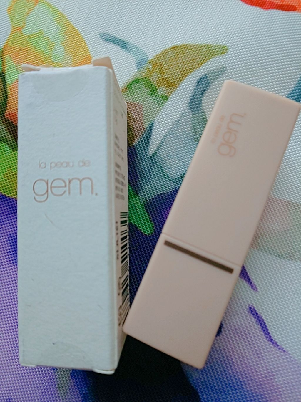 gemini lip stick/la peau de gem./口紅を使ったクチコミ(1枚目)