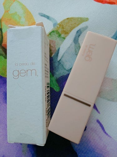 gemini lip stick/la peau de gem./口紅を使ったクチコミ（1枚目）