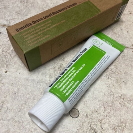 センテラグリーンレベルリカバリークリーム/PURITO/フェイスクリームを使ったクチコミ(3枚目)