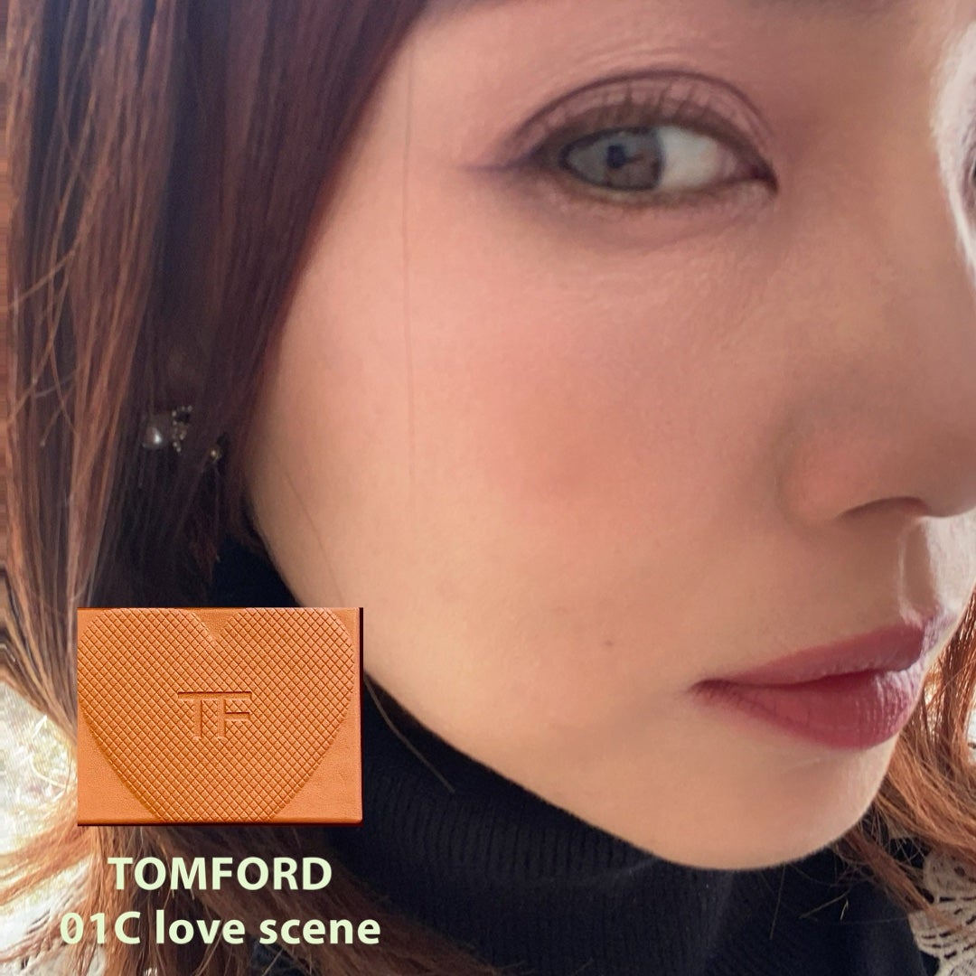 トム フォード パウダー ブラッシュ(ラブ コレクション)/TOM FORD BEAUTY/パウダーチークを使ったクチコミ(4枚目)