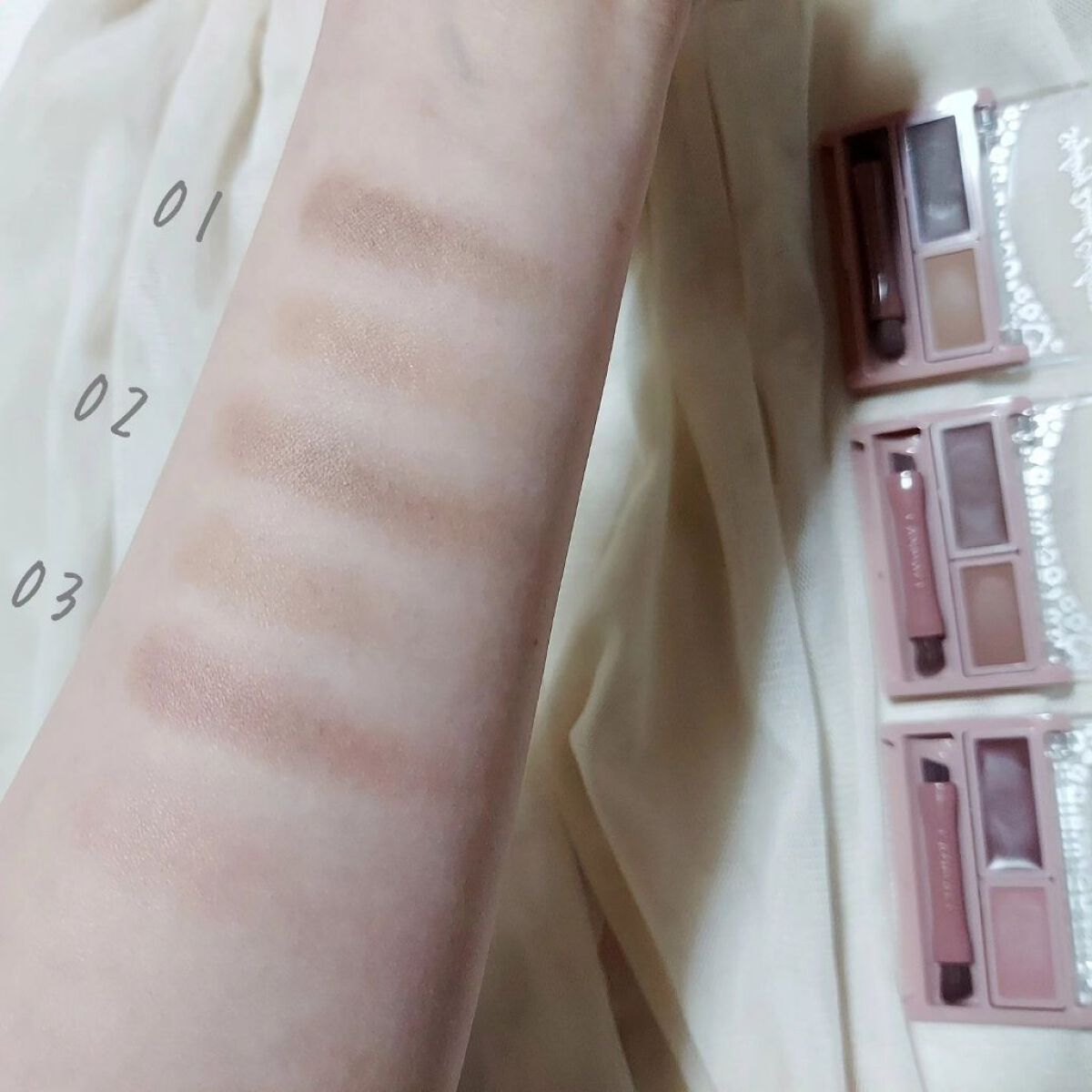 スタイリングデュアルアイブロウ/キャンメイク/アイブロウを使ったクチコミ（3枚目）