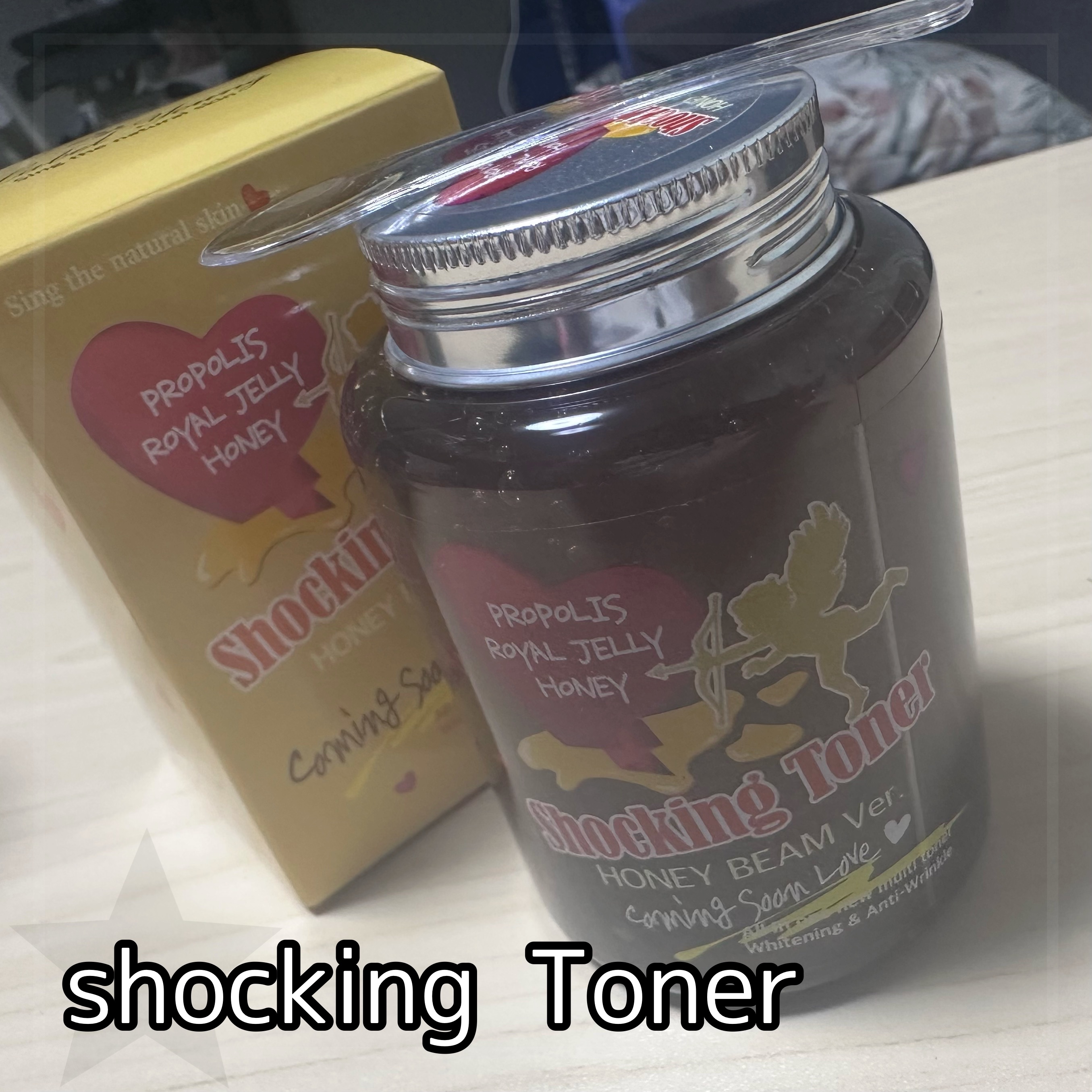 オールインワンショッキングトナー Special LOVE ver./Label Young/オールインワン化粧品を使ったクチコミ（1枚目）