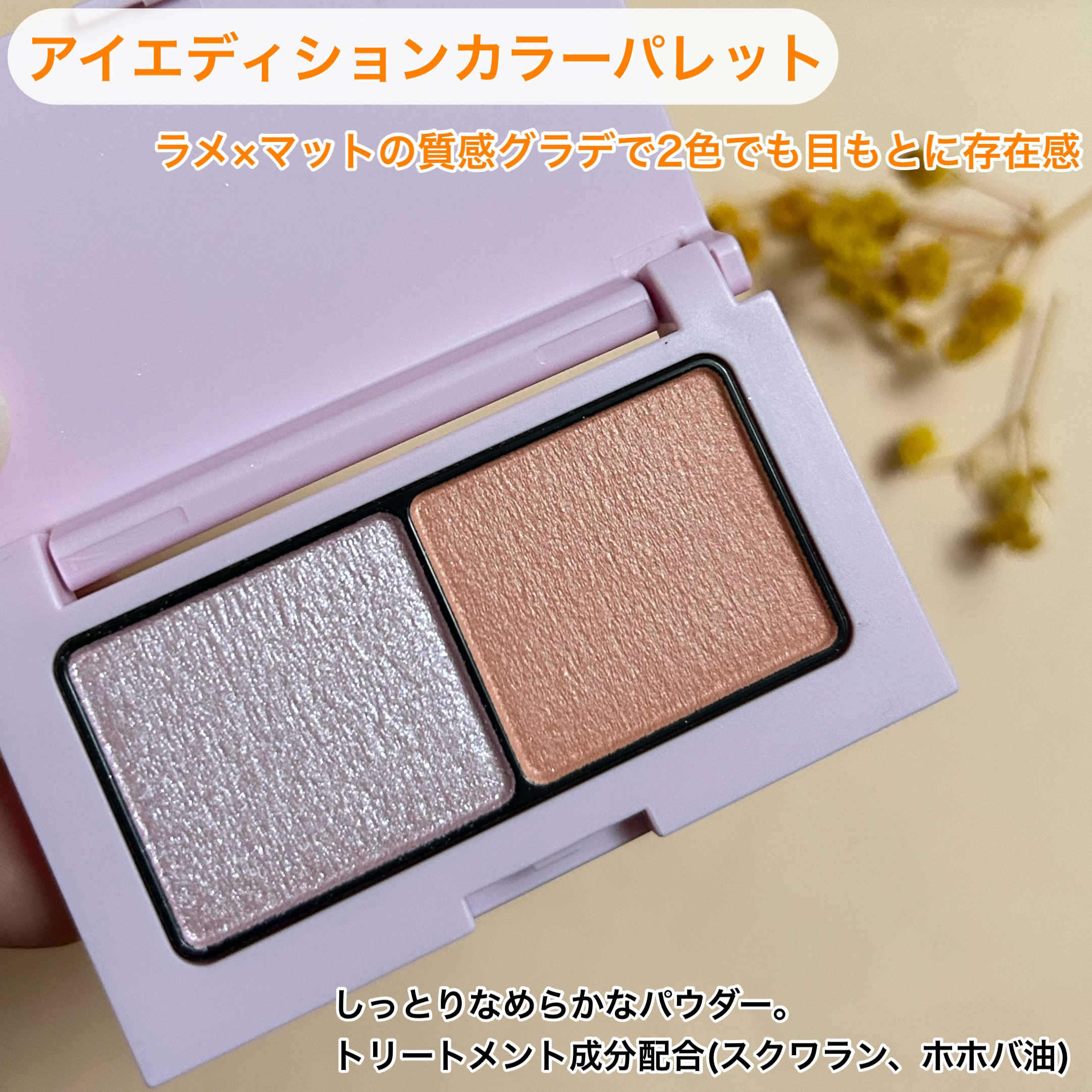 エテュセ アイエディション(カラーパレット)/ettusais/アイシャドウパレットを使ったクチコミ（2枚目）