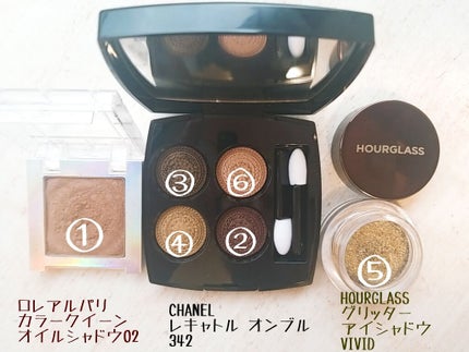 レ キャトル オンブル 342 ルミエール エ オピュロンス/CHANEL/アイシャドウパレットの画像