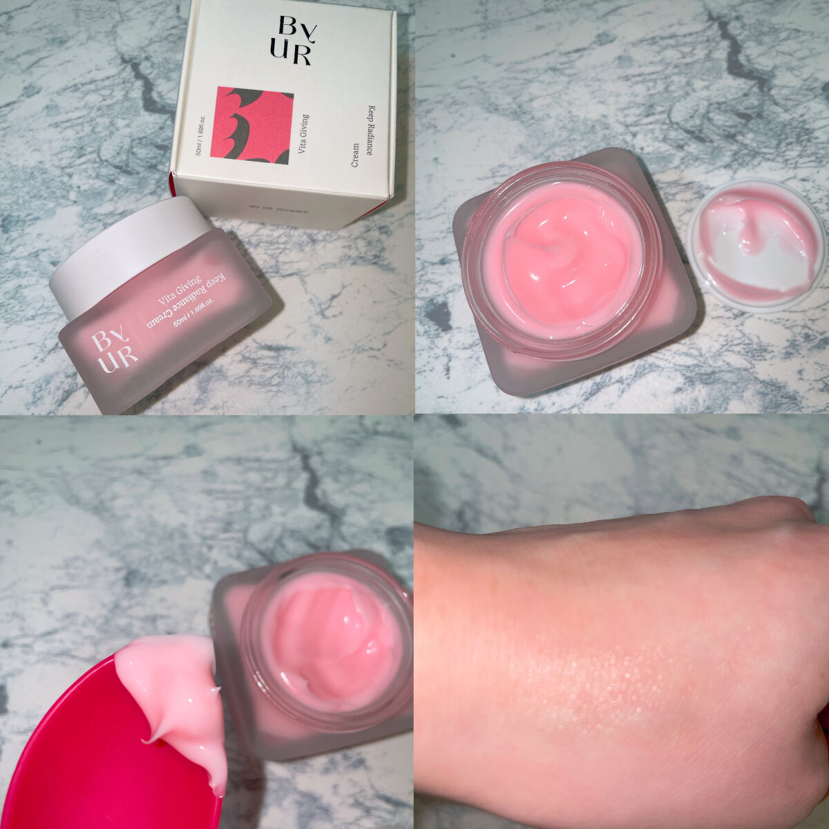 ビタルーセント アクアセラムマスク 27ml×4枚セット/ByUR/シートマスク・パックを使ったクチコミ（3枚目）