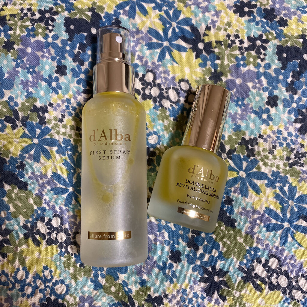 ダルバ ホワイトトリュフファーストスプレーセラム/ダルバ/ミスト状化粧水を使ったクチコミ（1枚目）