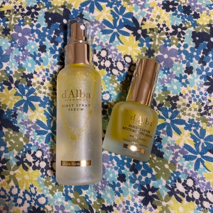 ダルバ ホワイトトリュフファーストスプレーセラム/ダルバ/ミスト状化粧水を使ったクチコミ(1枚目)