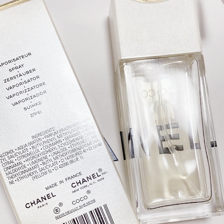 ココ マドモアゼル フレッシュ ヘア ミスト/CHANEL/ヘアミストを使ったクチコミ（2枚目）