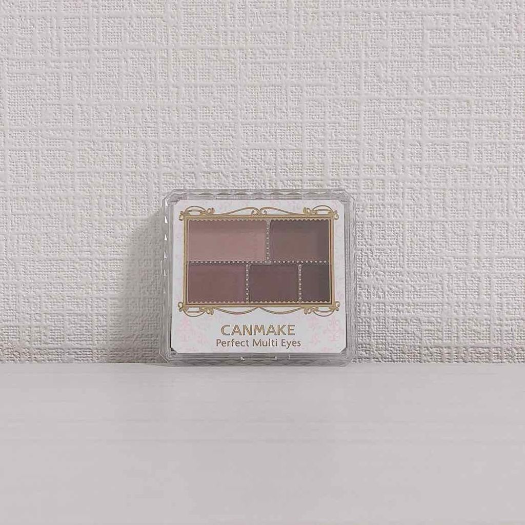 パーフェクトマルチアイズ/キャンメイク/アイシャドウパレットを使ったクチコミ(1枚目)