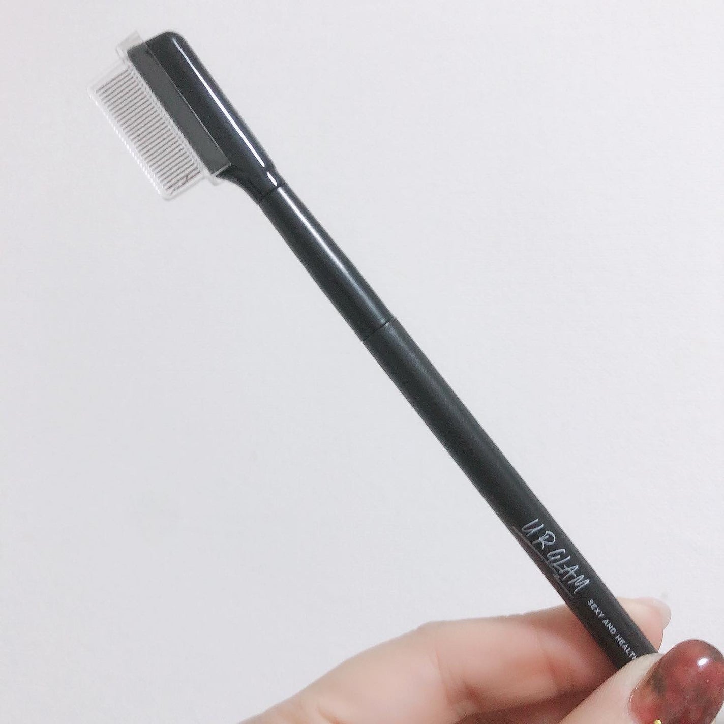 UR GLAM EYELASH COMB/U R GLAM/メイクブラシを使ったクチコミ(2枚目)