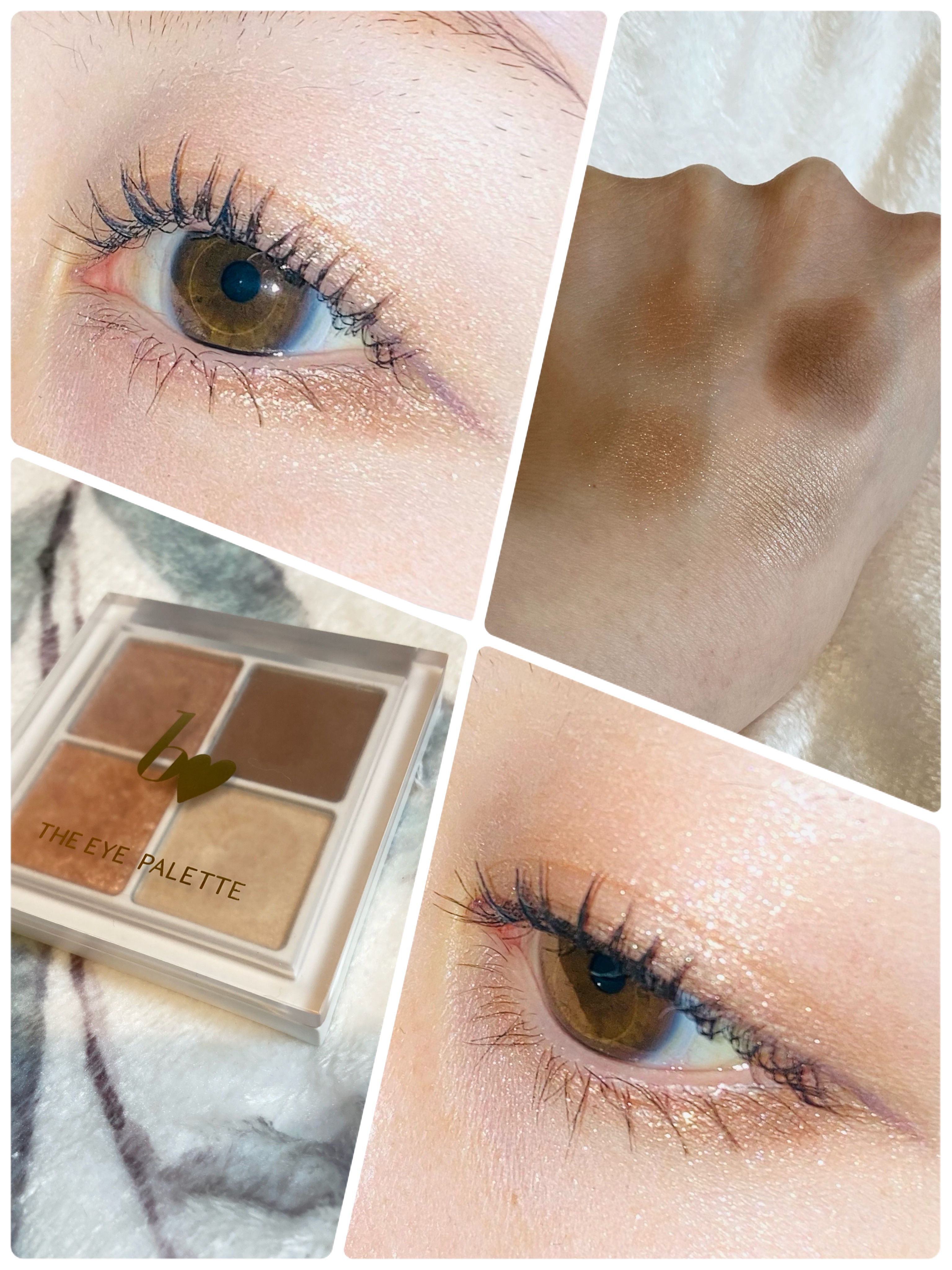 THE アイパレR/b idol/アイシャドウパレットを使ったクチコミ（2枚目）