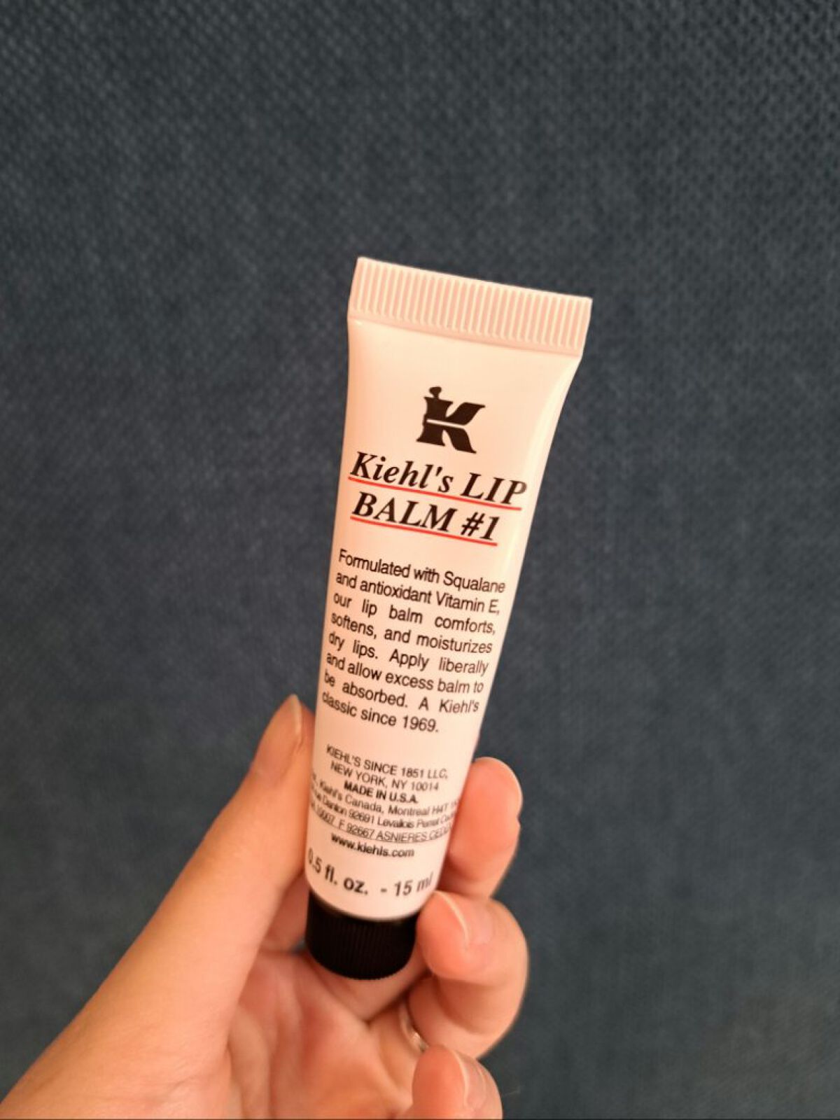 キールズ リップ バーム No.1 オリジナル（無香料）/Kiehl's/リップバームを使ったクチコミ（1枚目）