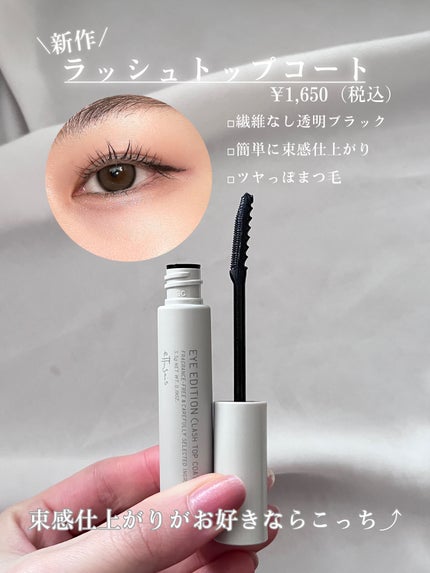 エテュセ アイエディション(ラッシュトップコート)/ettusais/マスカラトップコートを使ったクチコミ(3枚目)