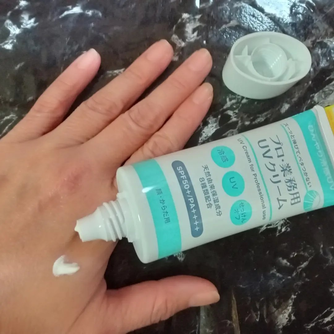 プロ・業務用 UVクリーム/プロ・業務用/日焼け止めクリームを使ったクチコミ（1枚目）