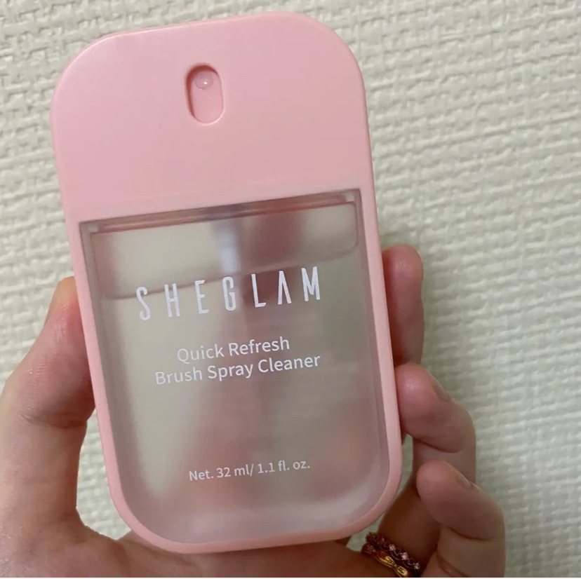 Quick Refresh ブラシクリーナースプレー/SHEGLAM/メイクブラシを使ったクチコミ（1枚目）