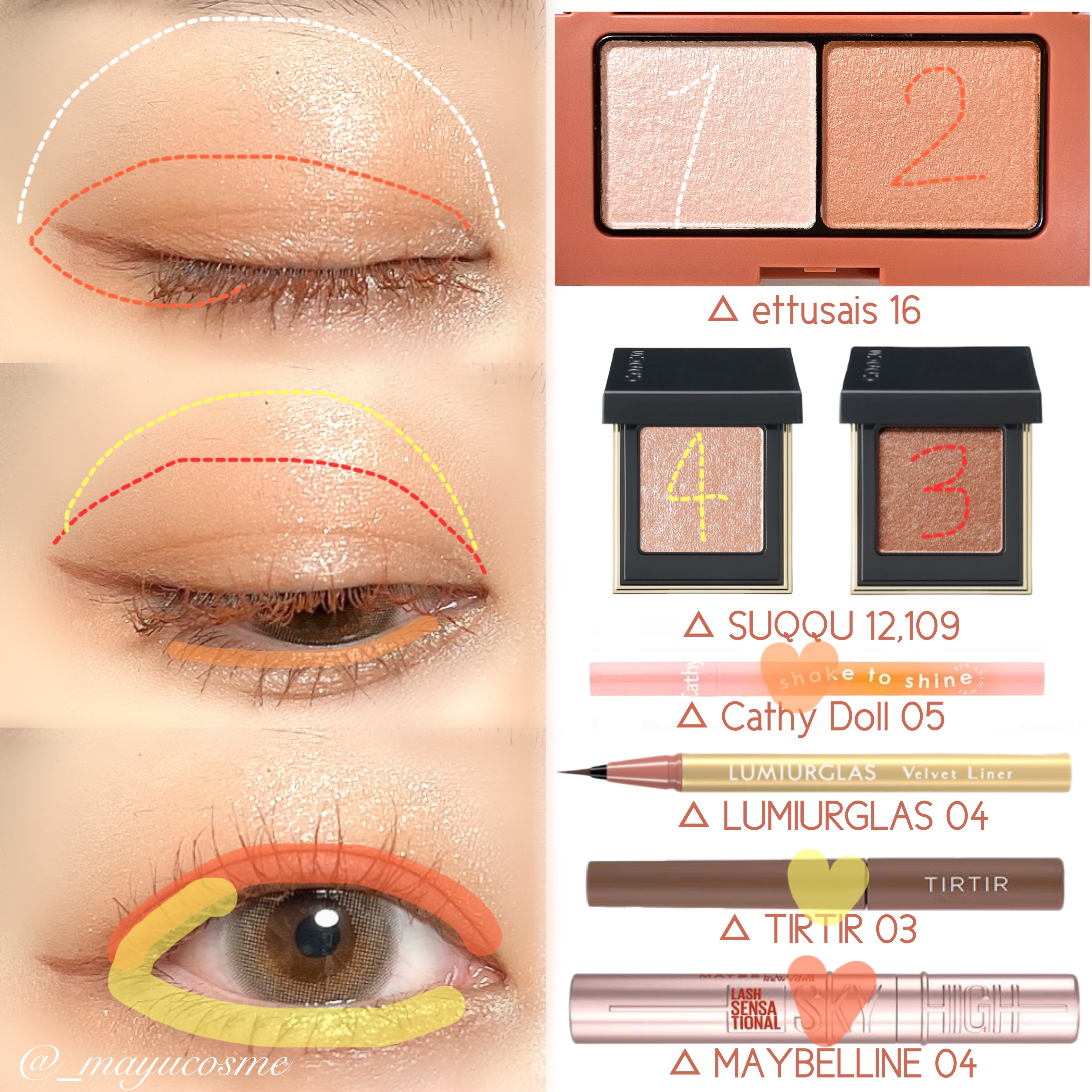 エテュセ アイエディション(カラーパレット)/ettusais/アイシャドウパレットを使ったクチコミ（2枚目）