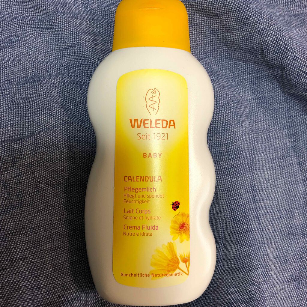 カレンドラ ベビーミルクローション/WELEDA/ボディミルクを使ったクチコミ(1枚目)