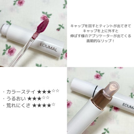 ノンセクショングローリーティント/EQUMAL/リップティントを使ったクチコミ(4枚目)