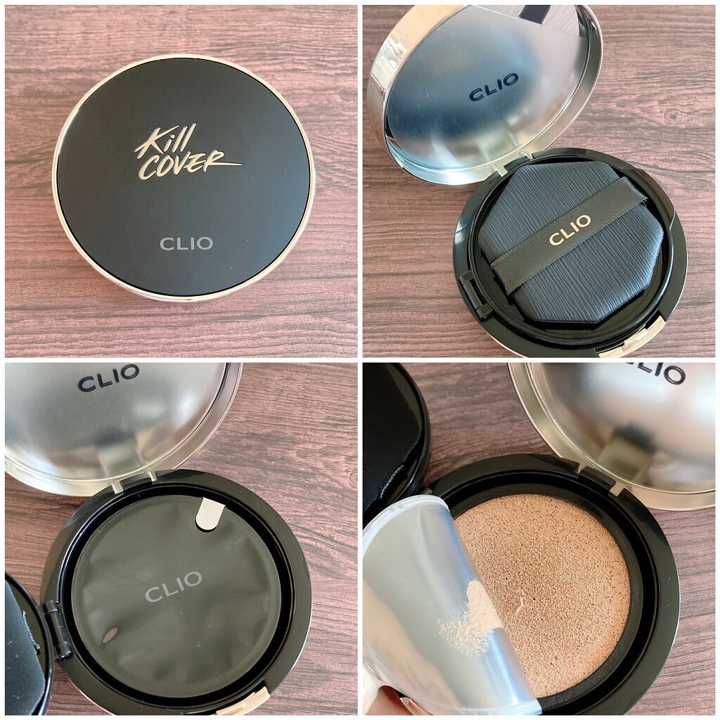 キル カバー フィクサー クッション/CLIO/クッションファンデーションを使ったクチコミ(2枚目)