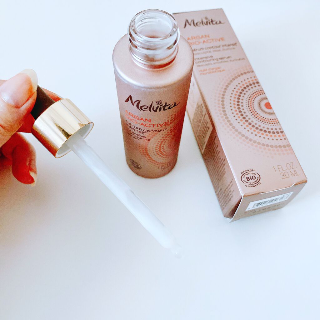 アルガン ビオアクティブ セラム/Melvita/美容液を使ったクチコミ（2枚目）