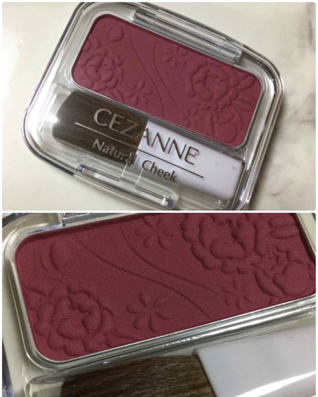 ナチュラル チークN/CEZANNE/パウダーチークを使ったクチコミ(2枚目)