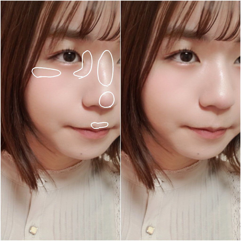 ヴェールライター/rom&nd/パウダーハイライトを使ったクチコミ(5枚目)