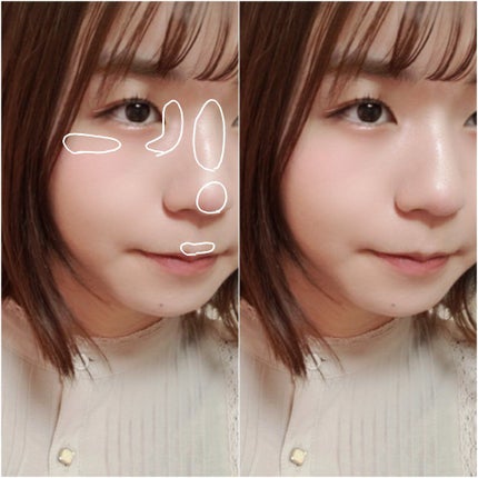 ヴェールライター/rom&nd/パウダーハイライトを使ったクチコミ(5枚目)