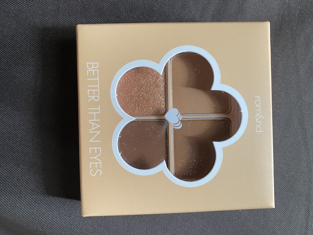 ベターザンアイズ/rom&nd/アイシャドウパレットを使ったクチコミ（1枚目）