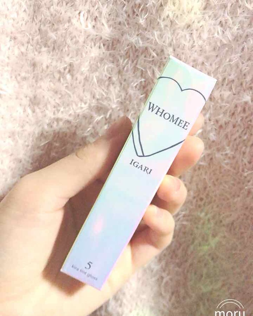 キラティントグロス/WHOMEE/リップティントを使ったクチコミ(3枚目)