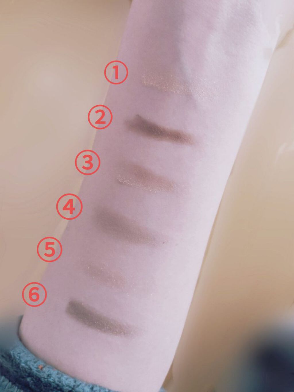 and U アイシャドウパレット/and U/アイシャドウパレットを使ったクチコミ（3枚目）