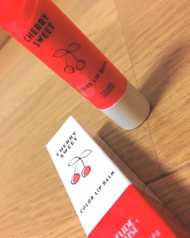 ちくりんぼ on LIPS 「etudeHOUSE！リップ＆ティント！･リップ↓チェリースイ..」（1枚目）