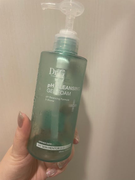 弱酸性クレンジングジェルフォーム/Dr.G/洗顔フォームを使ったクチコミ(1枚目)