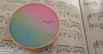 ピンクティーツリーカバークッション/APLIN/クッションファンデーションを使ったクチコミ(3枚目)