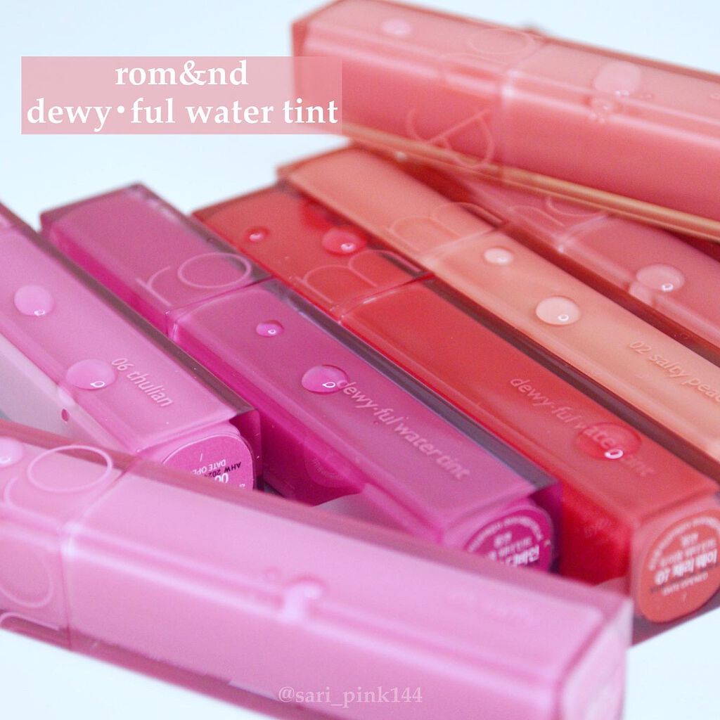 デュイフルウォーターティント/rom&nd/リップティントを使ったクチコミ(1枚目)