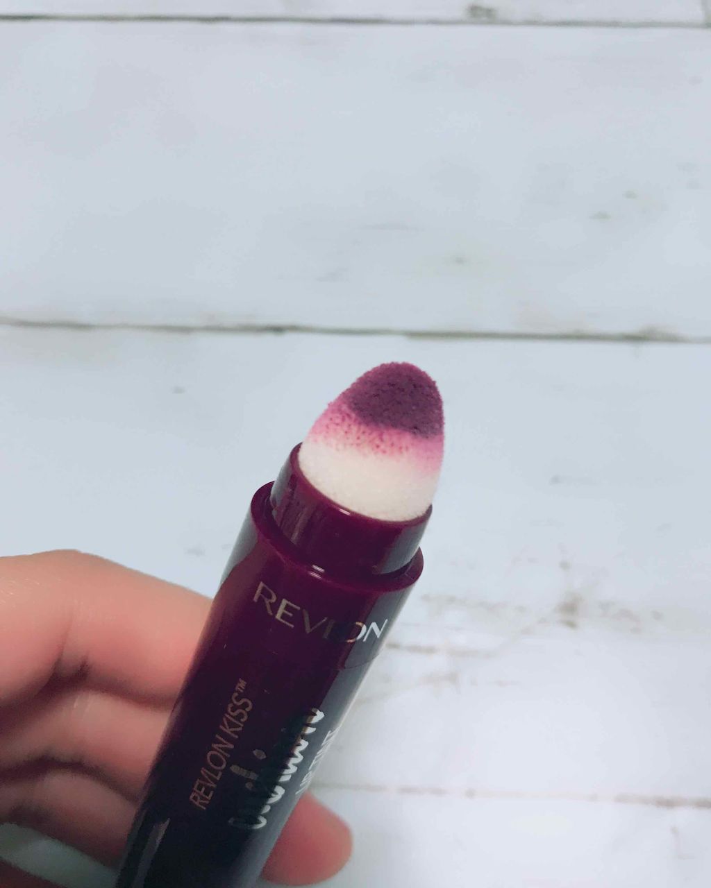 キス クッション リップ ティント/REVLON/リップティントを使ったクチコミ（2枚目）