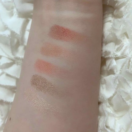 シャイニーアイパレットチャームブラウン ハニーオレンジ/VAVI MELLO/アイシャドウパレットの画像