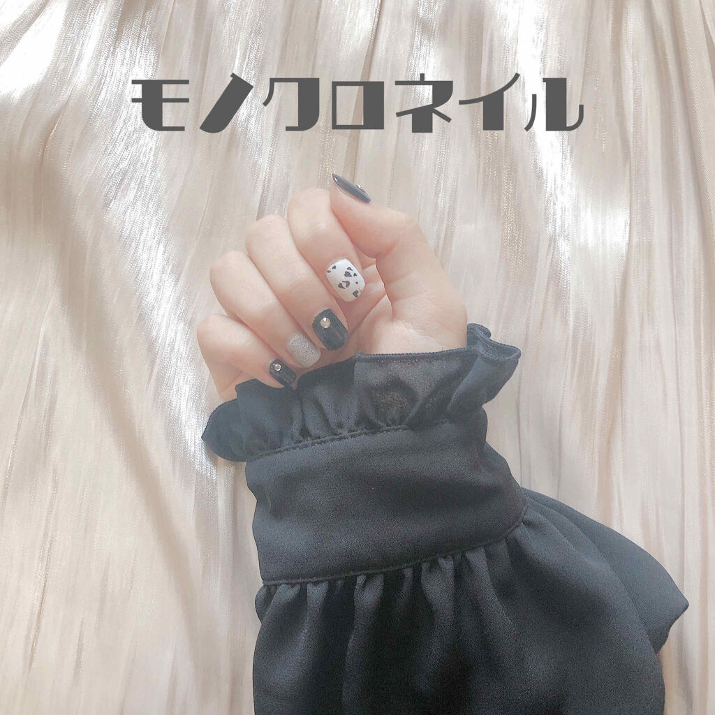 しずくネイルシール/キャンドゥ/ネイルシールを使ったクチコミ（1枚目）