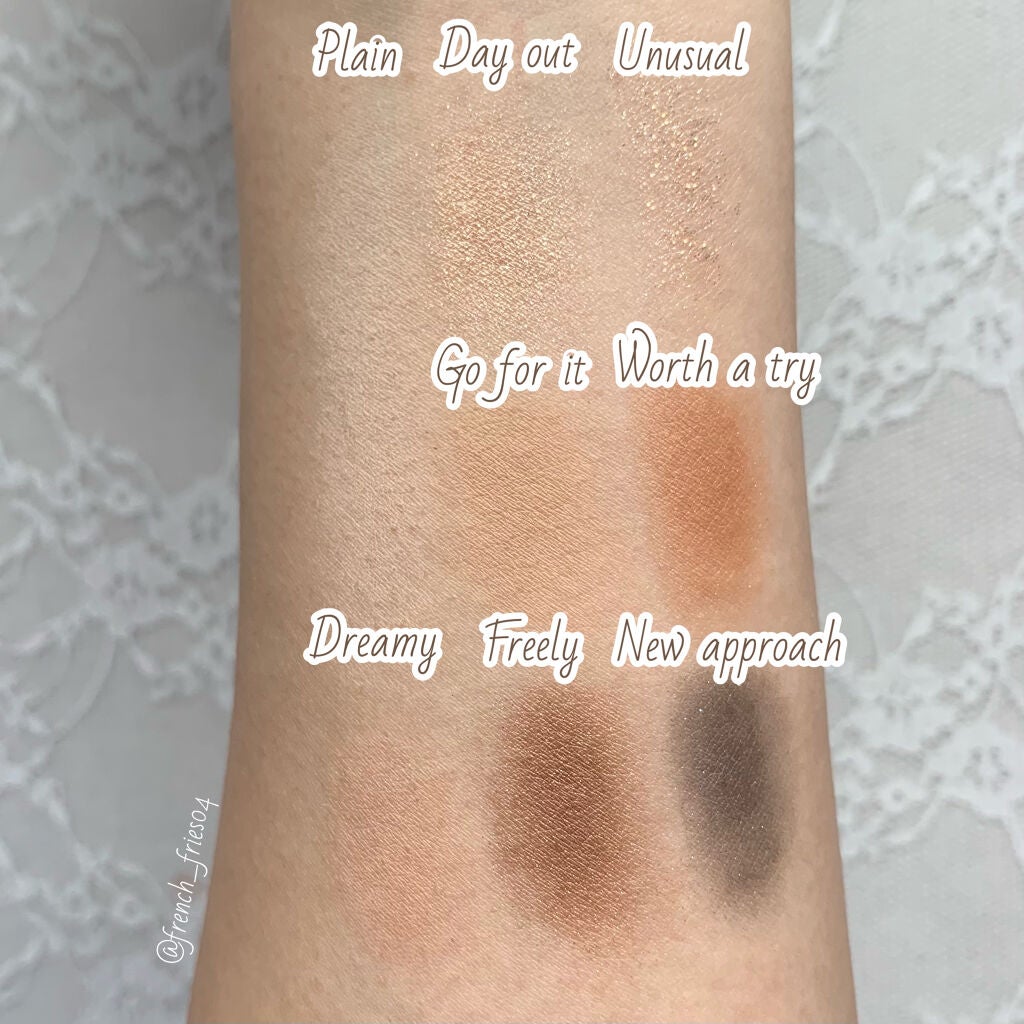 ドットオンムードアイパレット/Heart Percent/アイシャドウパレットを使ったクチコミ(4枚目)