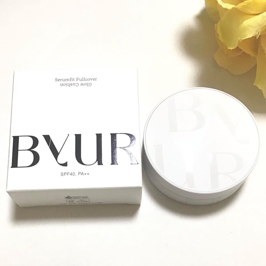セラムフィット フルカバー グロークッション/ByUR/クッションファンデーションを使ったクチコミ(1枚目)