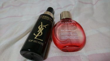 トップ シークレット セッティング グロウ スプレー/YVES SAINT LAURENT BEAUTE/ミスト状化粧水を使ったクチコミ（1枚目）