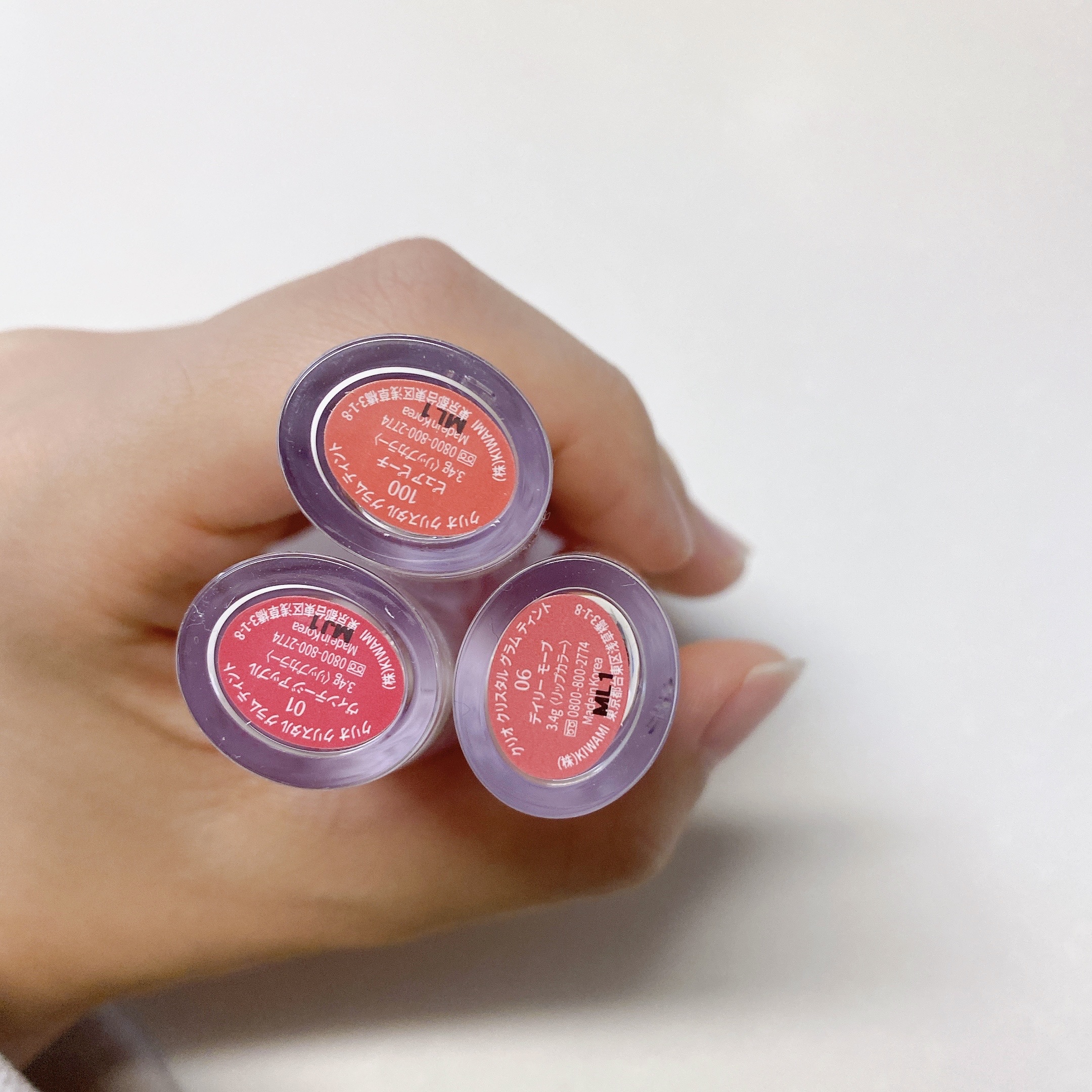 クリスタル グラム ティント/CLIO/リップティントを使ったクチコミ（3枚目）