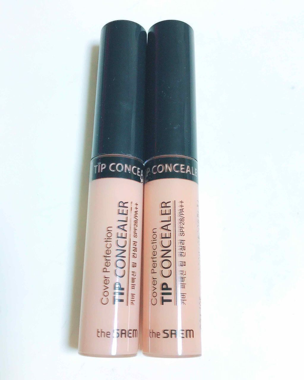 カバーパーフェクション チップコンシーラー/the SAEM/リキッドコンシーラーを使ったクチコミ（1枚目）